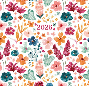 2026 Spaces Planner - Bright Floral