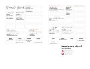 2026 Spaces Planner - Linen