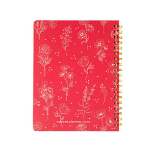 Notes and Spaces Book - Raspberry Stems