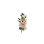 Clear Vinyl Floral Sticker | Charlotte Floral