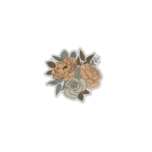 Vinyl Floral Sticker | Claire Floral