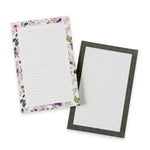 Everyday Lined Notepad Set | Autumn Amethyst Floral