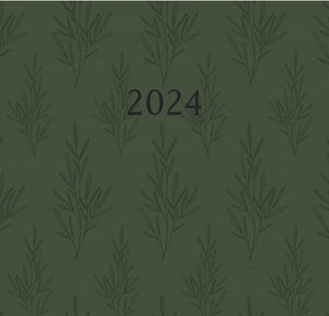 2024 Spaces Planner - Dark Green Sprig