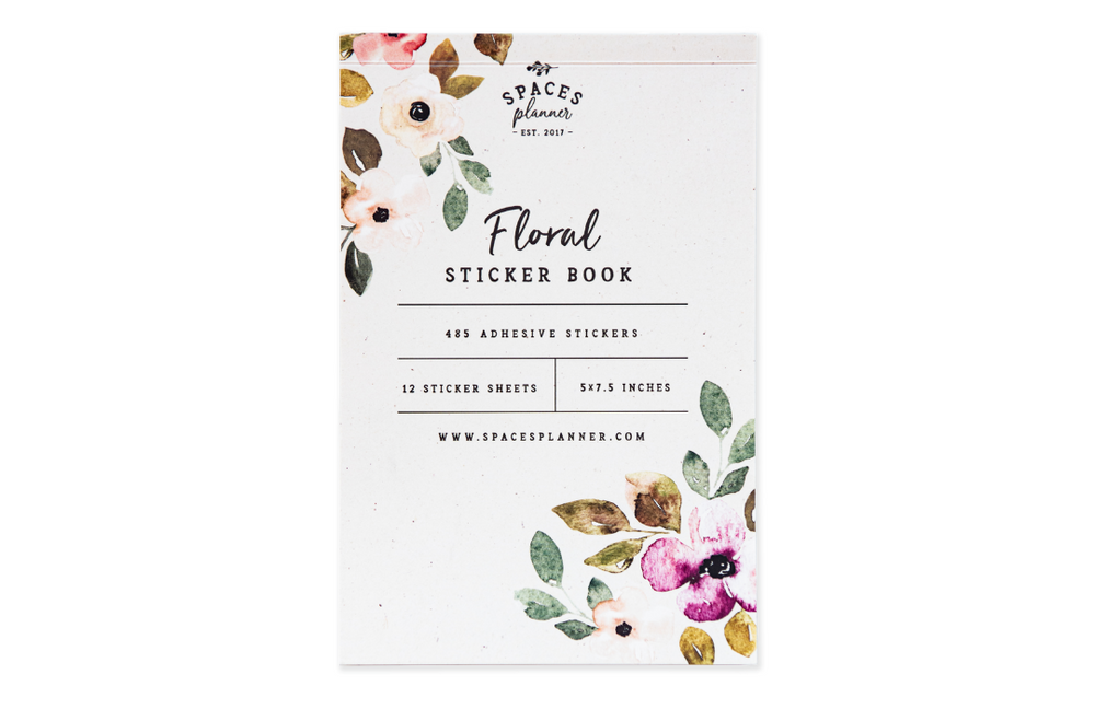 Sticker Book - Floral