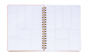 Notes and Spaces Book - Soft Rose