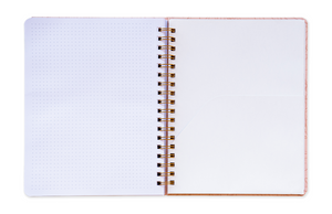 Notes and Spaces Book - Soft Rose